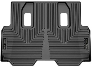 Lexus LX600 Floor Mat - Rear - Husky Liners - X-act Contour - Black - `22-`23